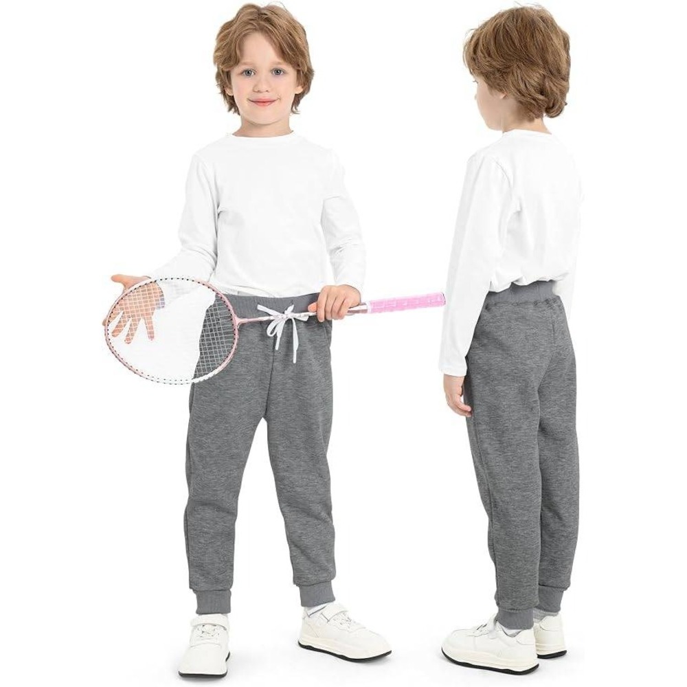 MSRP $36 Resinta 3 Pack Toddlers Boys 3T Fleece Sweatpants Pull-On Active - Picture 3 of 11